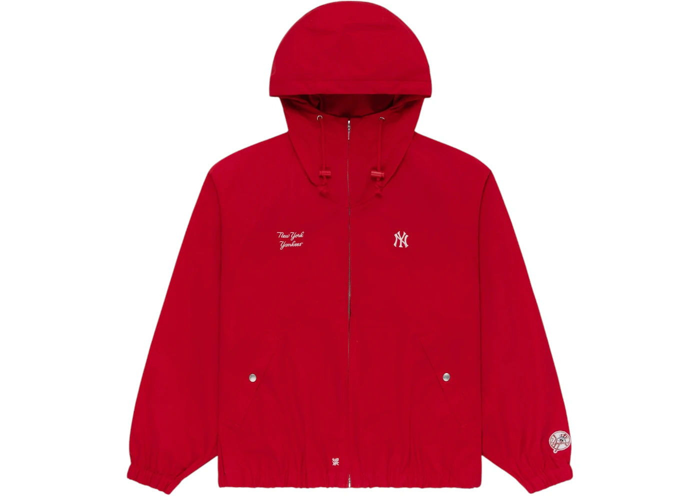 Aime Leon Dore x New York Yankees Lightweight Jacket-Red