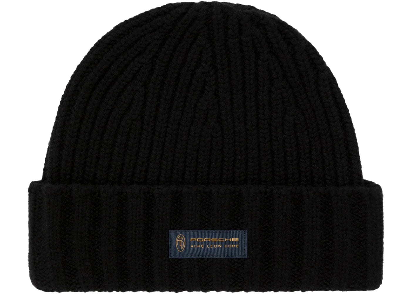 Aime Leon Dore x Porsche 356 Cashmere Beanie Black