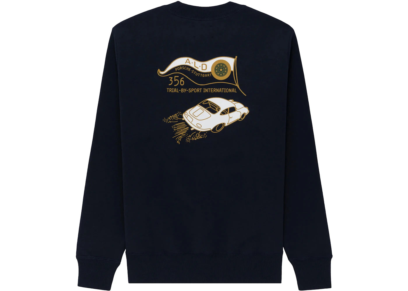 Aime Leon Dore x Porsche 356 Crewneck Sweatshirt Navy