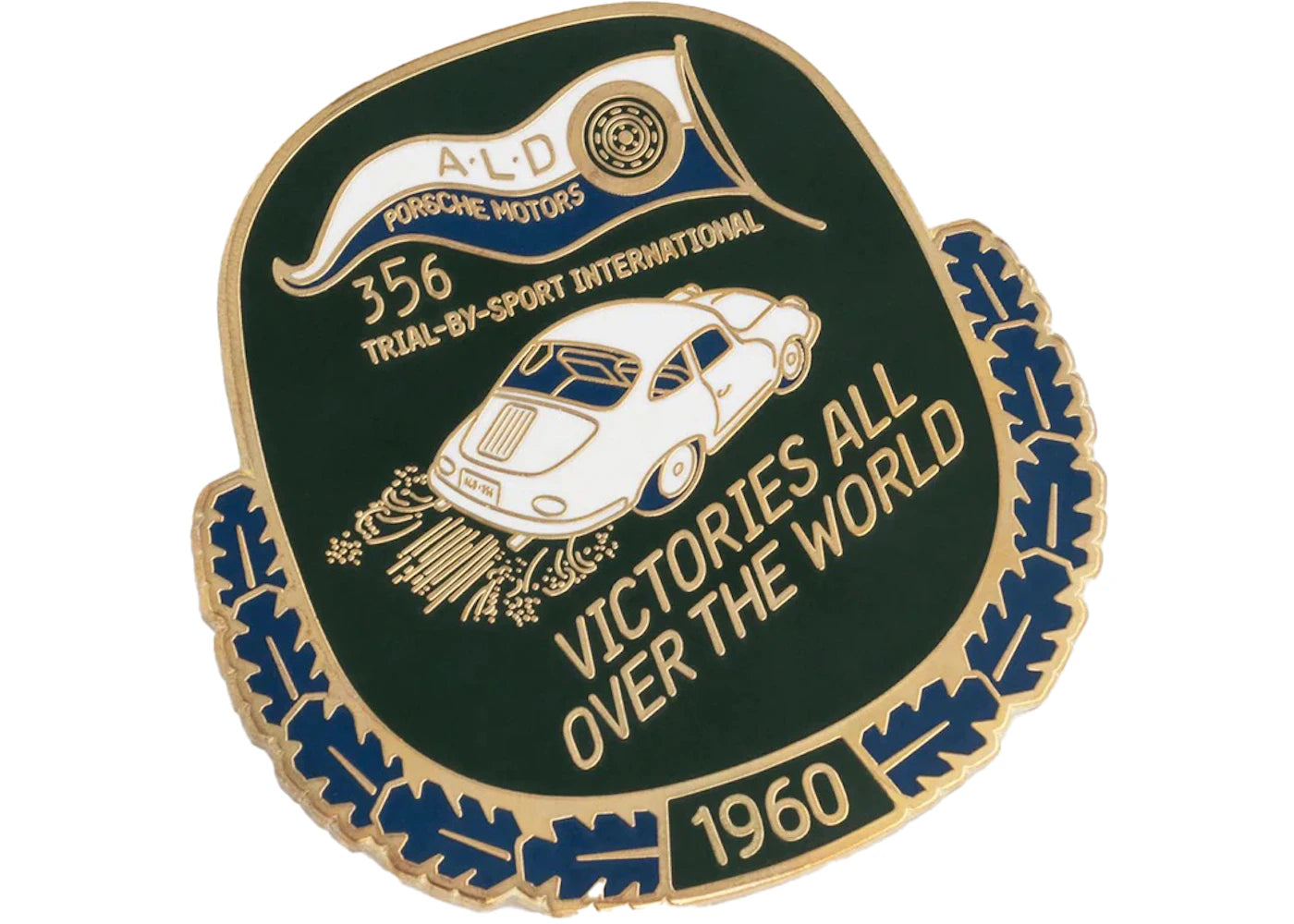 Aime Leon Dore x Porsche 356 Victory Grille Badge Multicolor