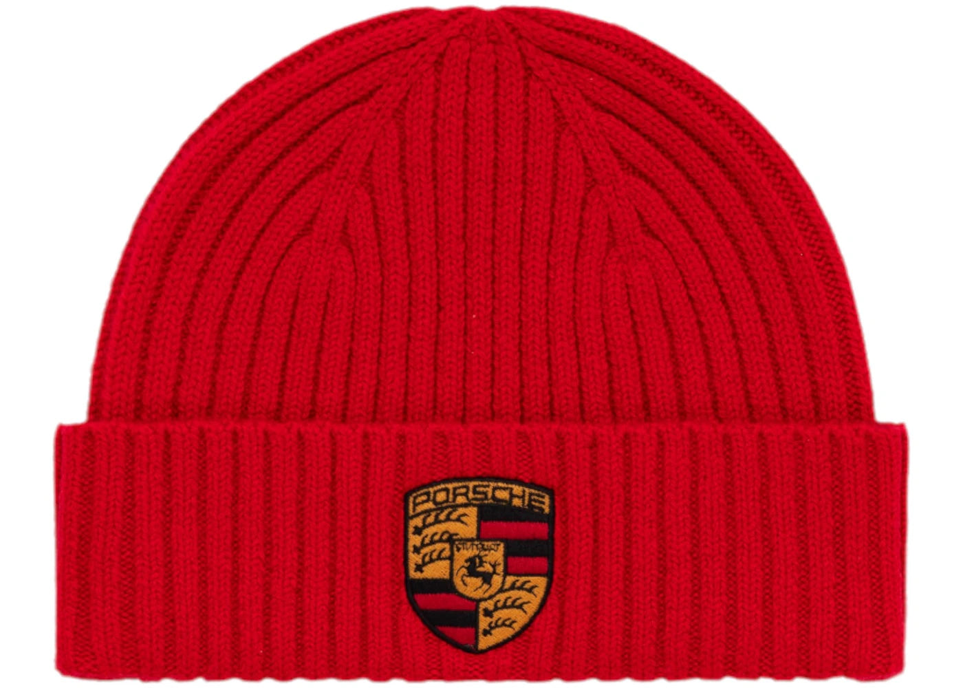 Aime Leon Dore x Porsche 993 Turbo Cashmere Beanie Tango Red