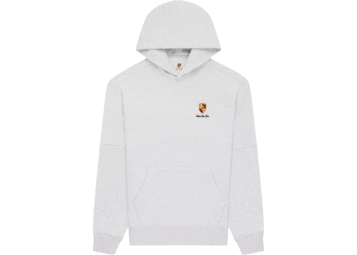 Aime Leon Dore x Porsche 993 Turbo Racing Hoodie Silver Mix