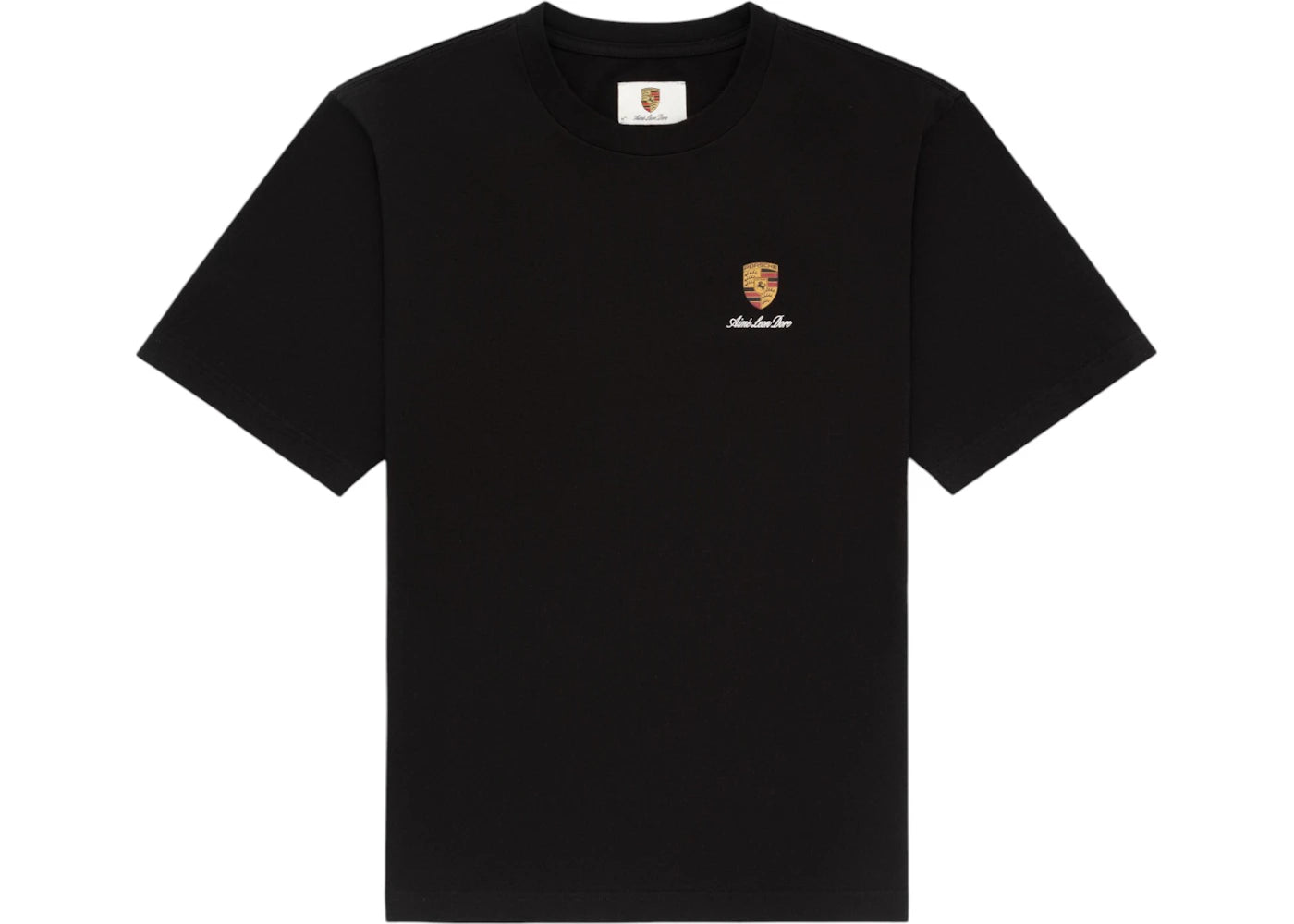 Aime Leon Dore x Porsche 993 Turbo Racing Tee-Jet Black