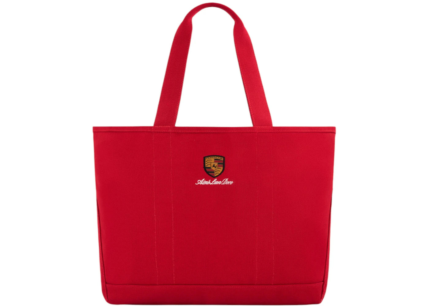 Aime Leon Dore x Porsche 993 Turbo Tote Bag Red