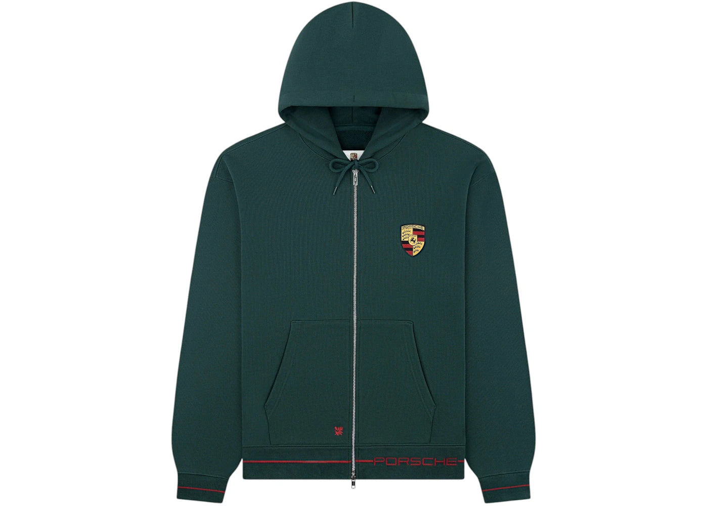 Aime Leon Dore x Porsche Full-Zip Hoodie Green