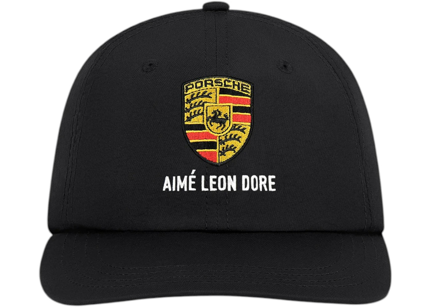 Aime Leon Dore x Porsche Nylon Logo Hat Black