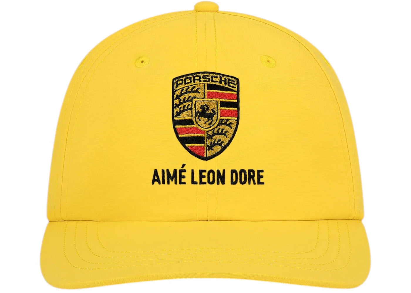 Aime Leon Dore x Porsche Nylon Logo Hat Yellow