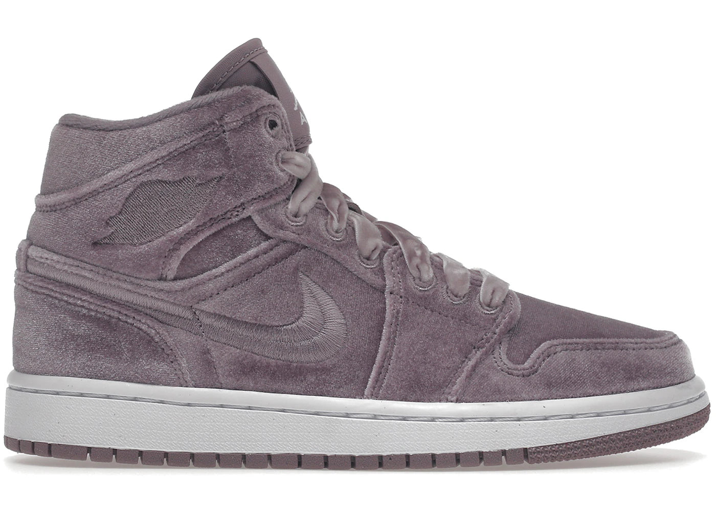 Air Jordan 1 Mid SE-Purple Velvet (Women's)