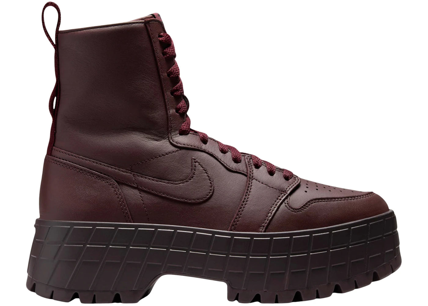 Jordan 1 High Brooklyn - Burgundy Crush (Femme)