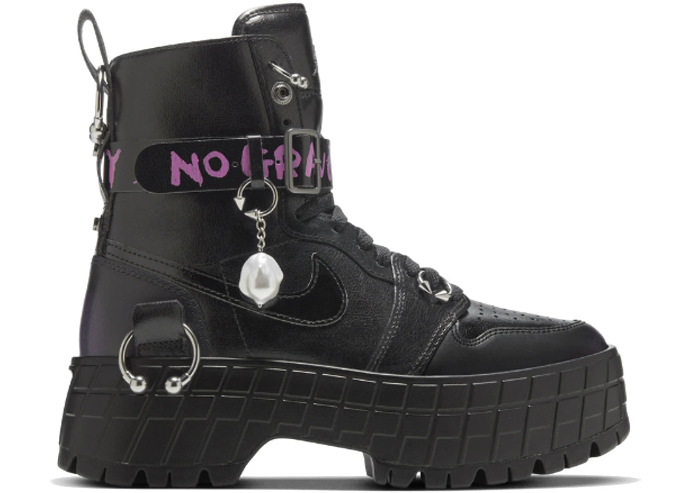 Jordan 1 High Brooklyn-No Gravity (Women's)