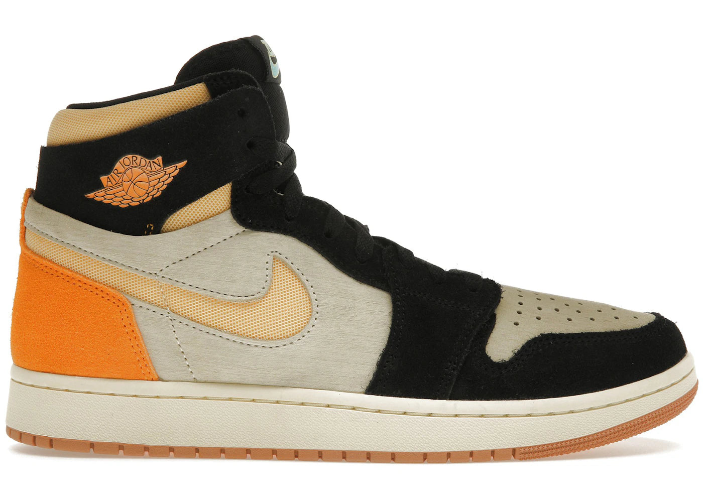 Jordan 1 High Zoom Air CMFT 2-Muslin Vivid Orange