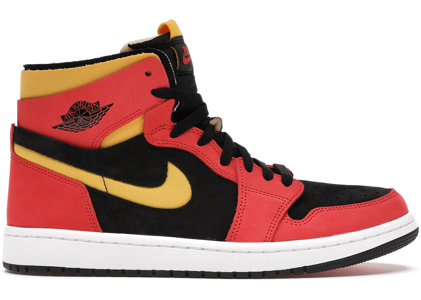Jordan 1 High Zoom Air CMFT-Black Chile Red