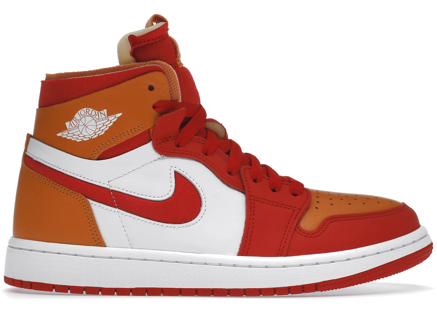 Jordan 1 High Zoom Air CMFT-Fire Red Hot Curry (Women's)
