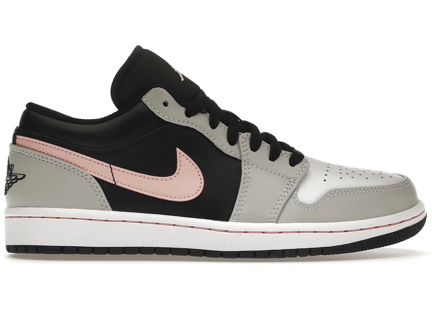 Jordan 1 Low-Black Grey Pink