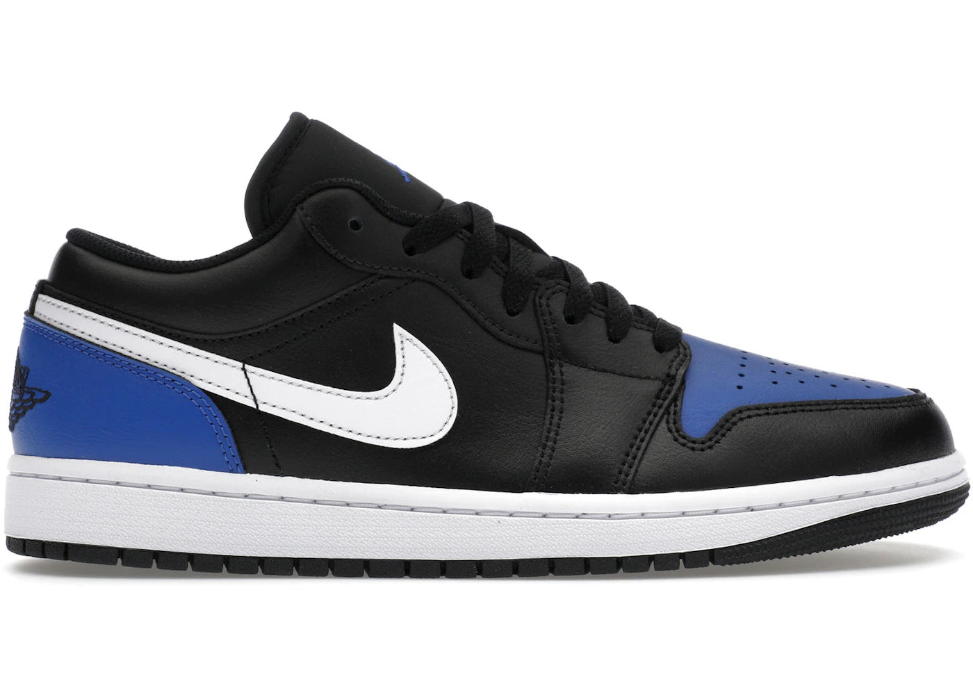 Jordan 1 Low-Black Royal Toe