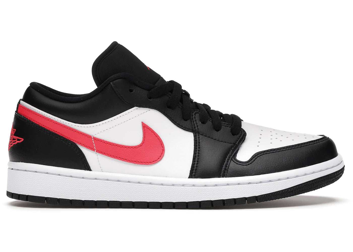Jordan 1 Low-Black Siren Red (Women's)