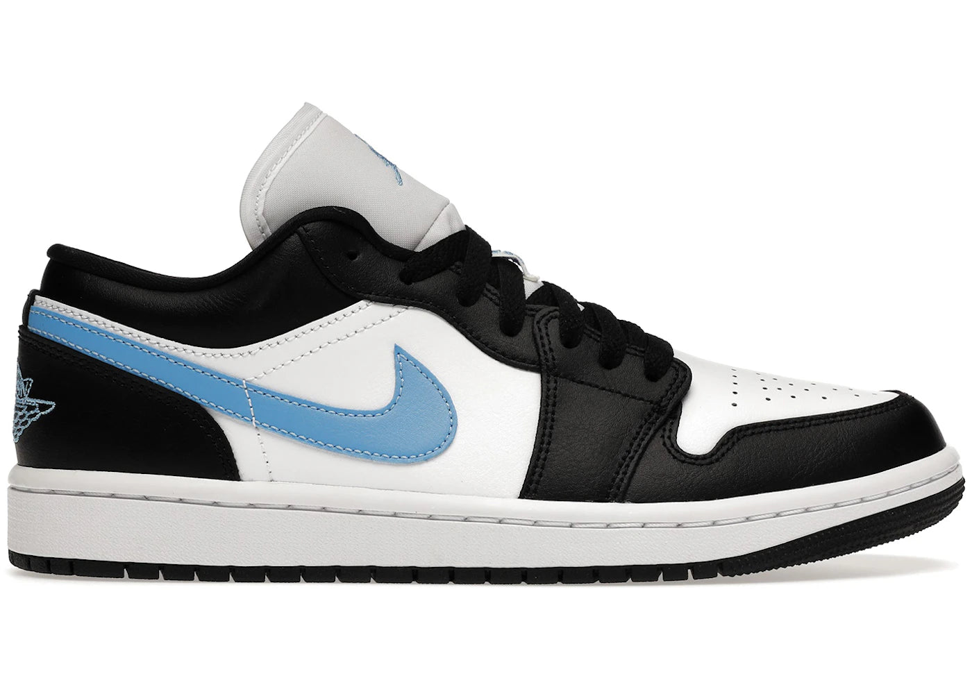 Jordan 1 Low-Black University Blue White (Women's)