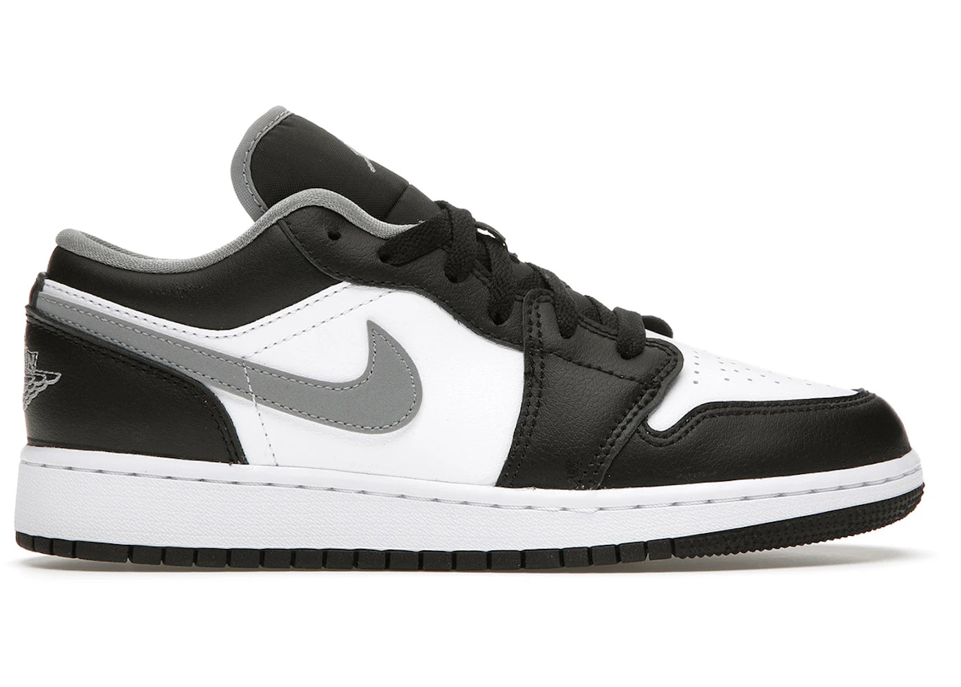 Jordan 1 Low-Black White Grey (GS)
