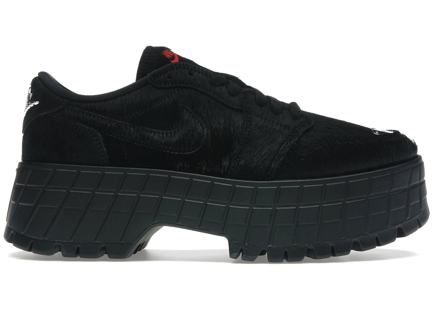 Jordan 1 Low Brooklyn-Black Gym Red (Women's)