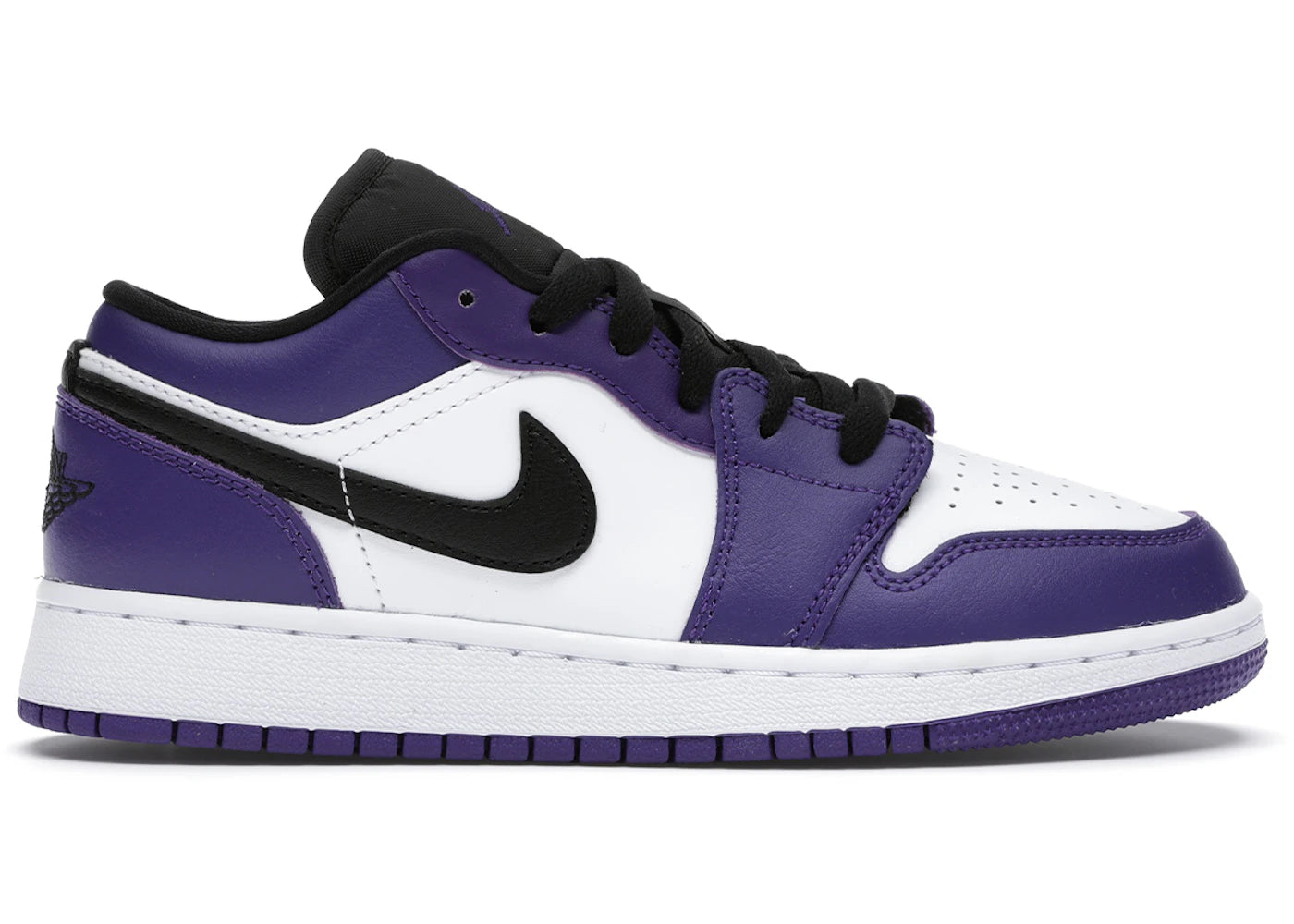 Jordan 1 Low-Court Purple White (GS)
