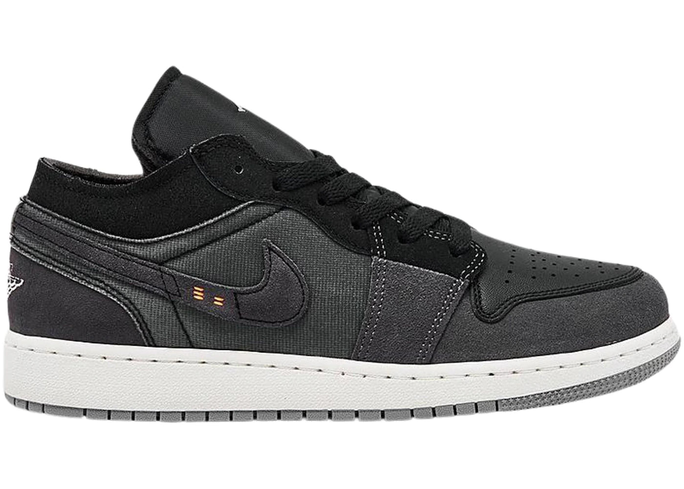 Jordan 1 Low-Craft Inside Out Black (GS)