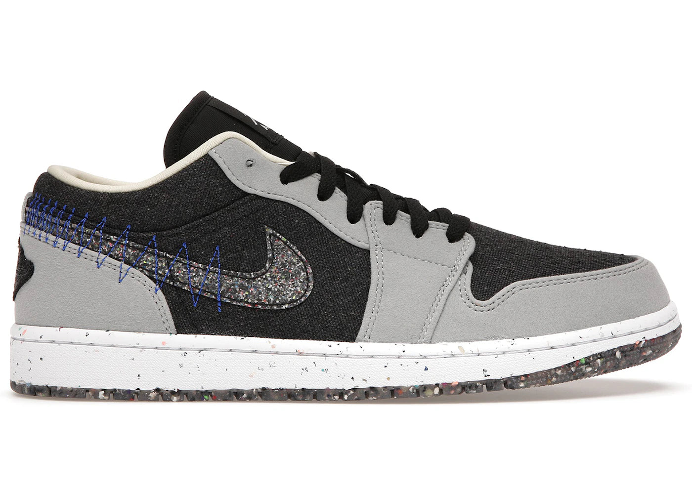 Jordan 1 Low SE-Crater Black Grey