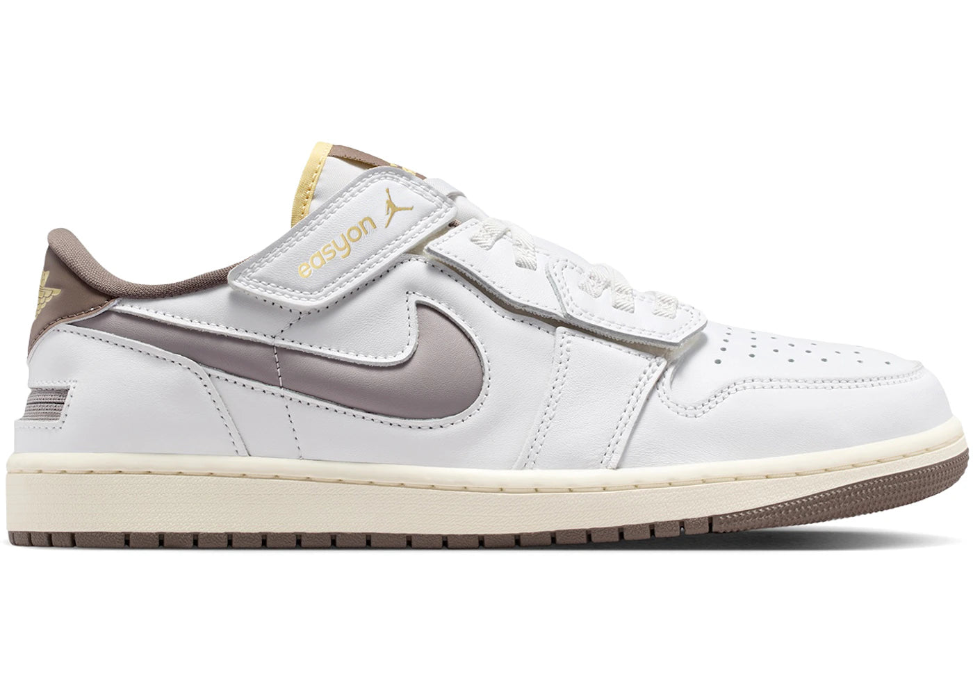 Jordan 1 Low EasyOn White Olive Grey Lemon Wash