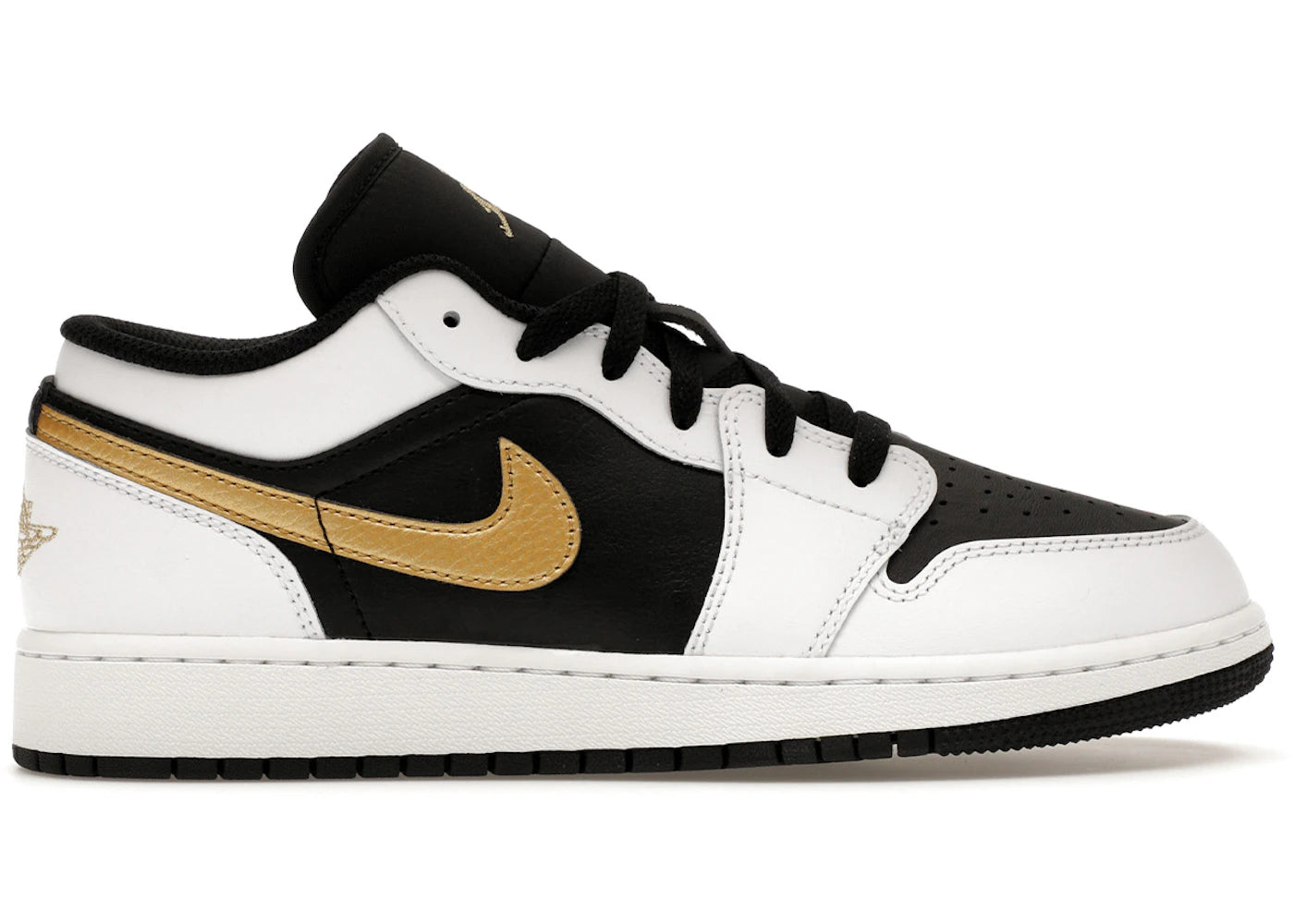 Jordan 1 Low-Gold Swoosh (GS)