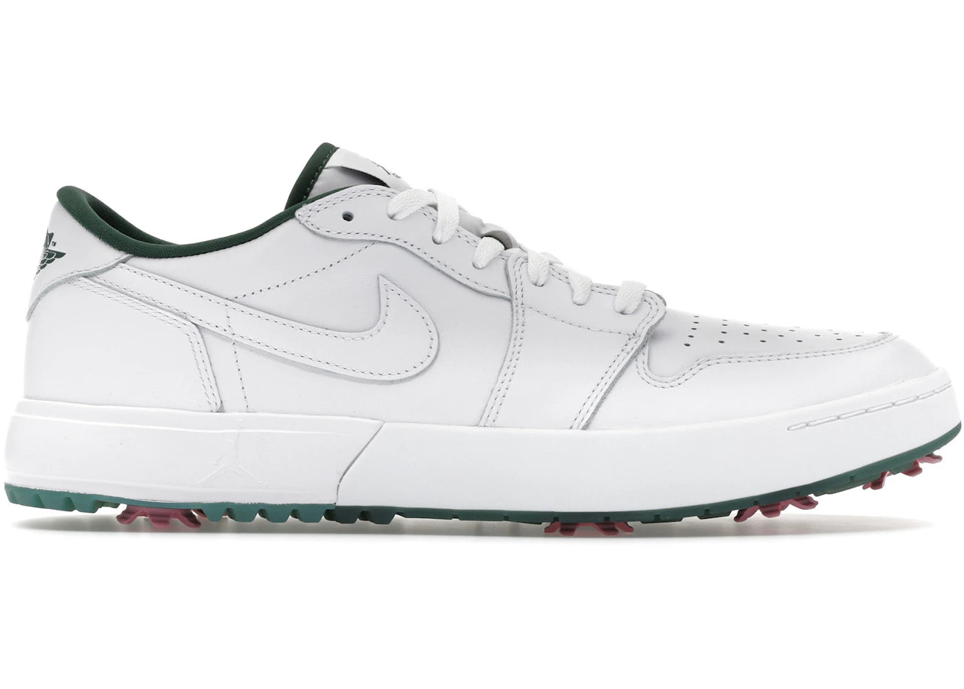 Jordan 1 Low Golf Spiked White Fir Elemental Pink - main view