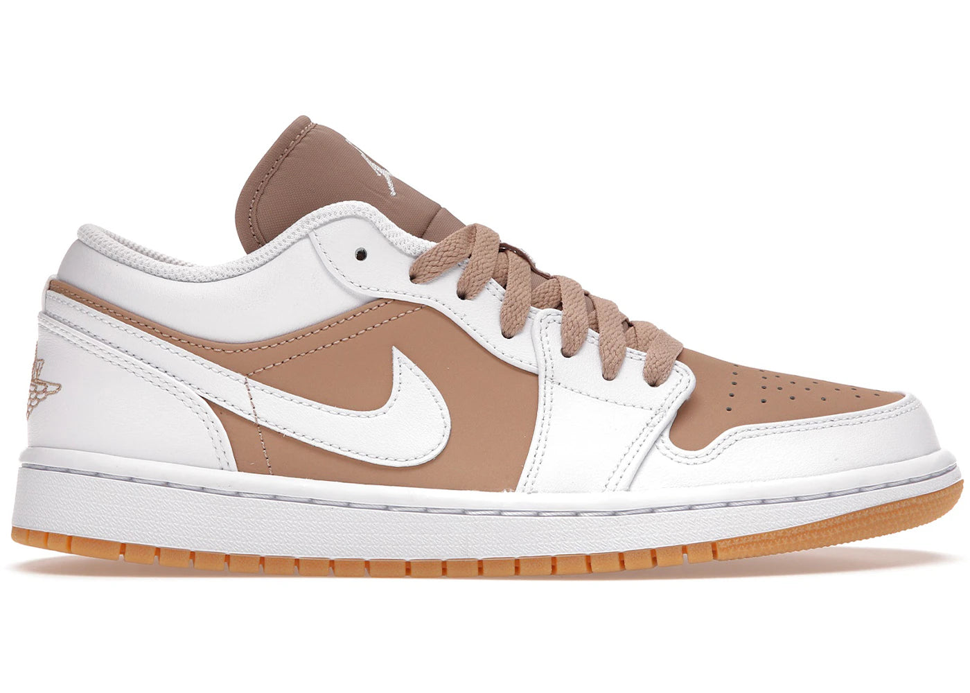 Jordan 1 Low-Gum White
