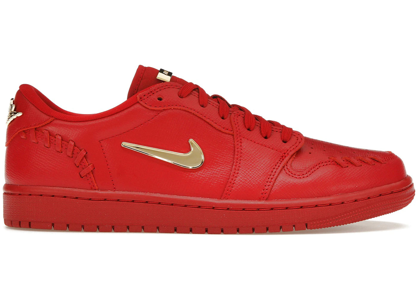 Jordan 1 Low-Method of Make Gym Red Metallic Gold (Women's)