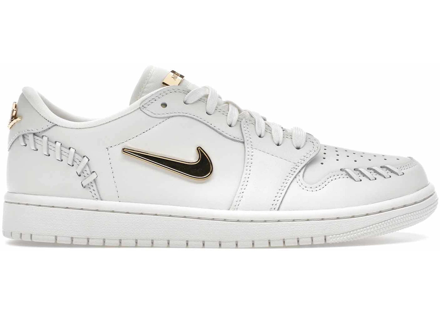Jordan 1 Low-Method of Make Sail Metallic Gold (Women's)