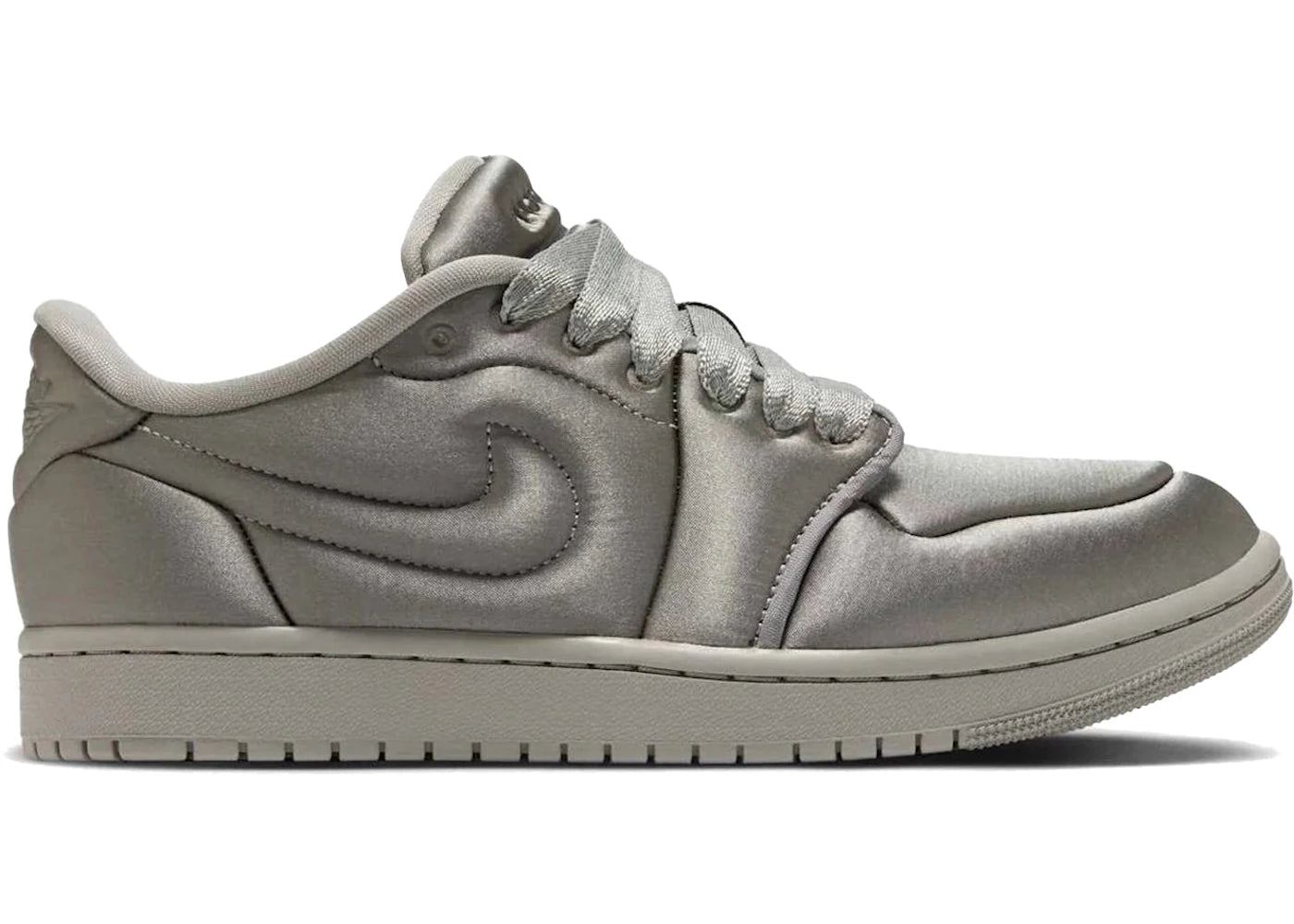 Jordan 1 Low - Méthode de fabrication Satin Gris moyen (Femme)