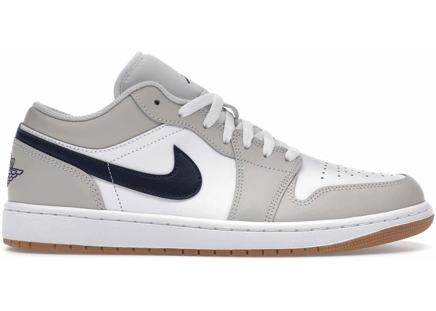 Jordan 1 Low-Midnight Navy Neutral Grey