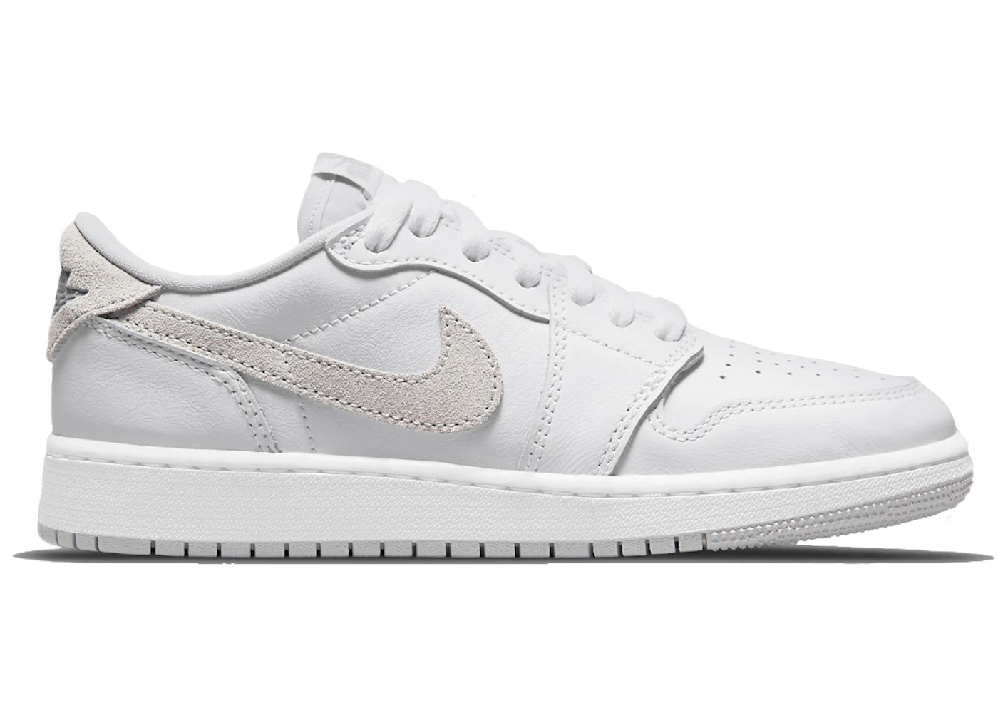 Jordan 1 Low OG-Neutral Grey (2021) (GS)