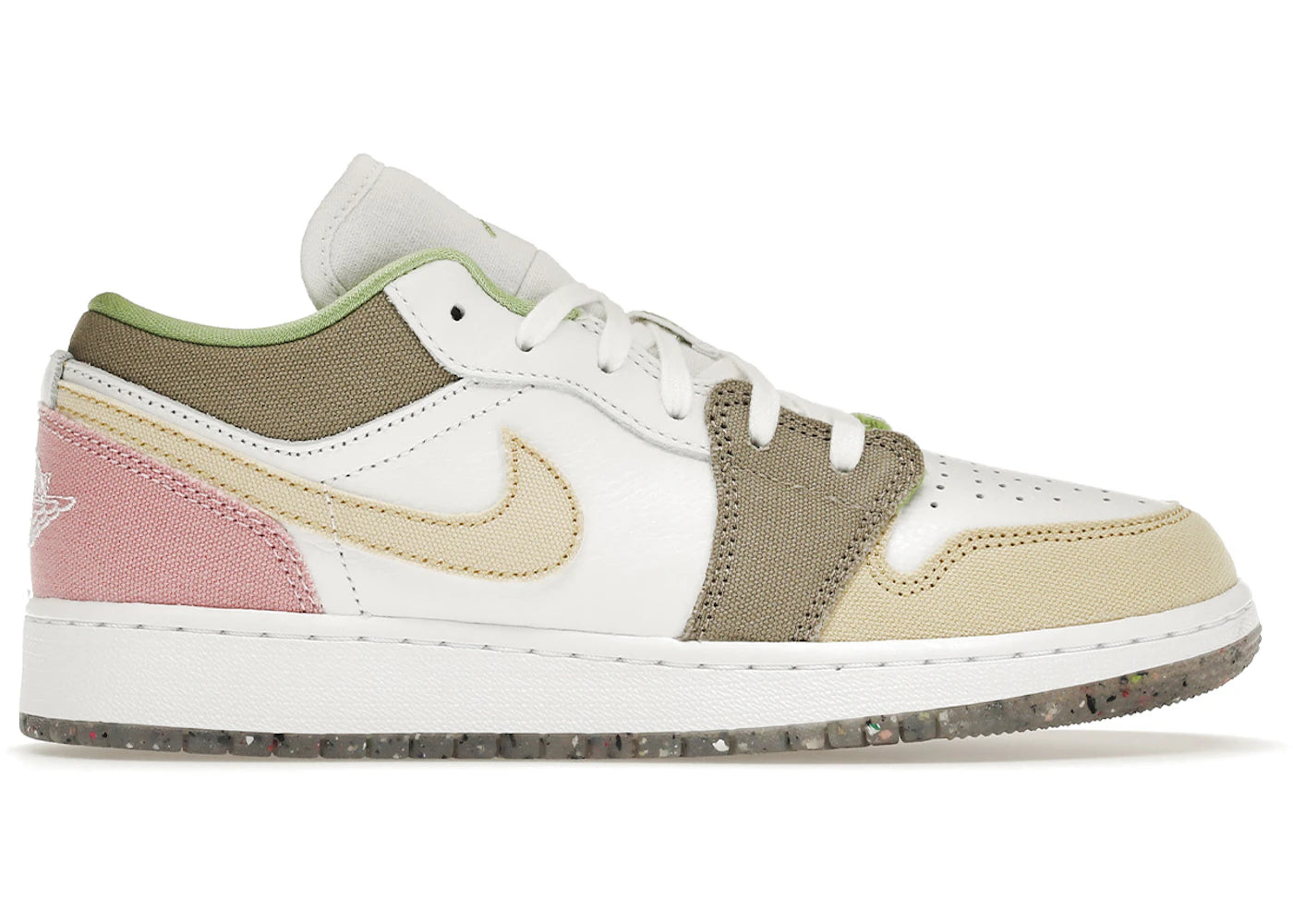 Jordan 1 Low-Pastel Grind Vivid Green (GS)