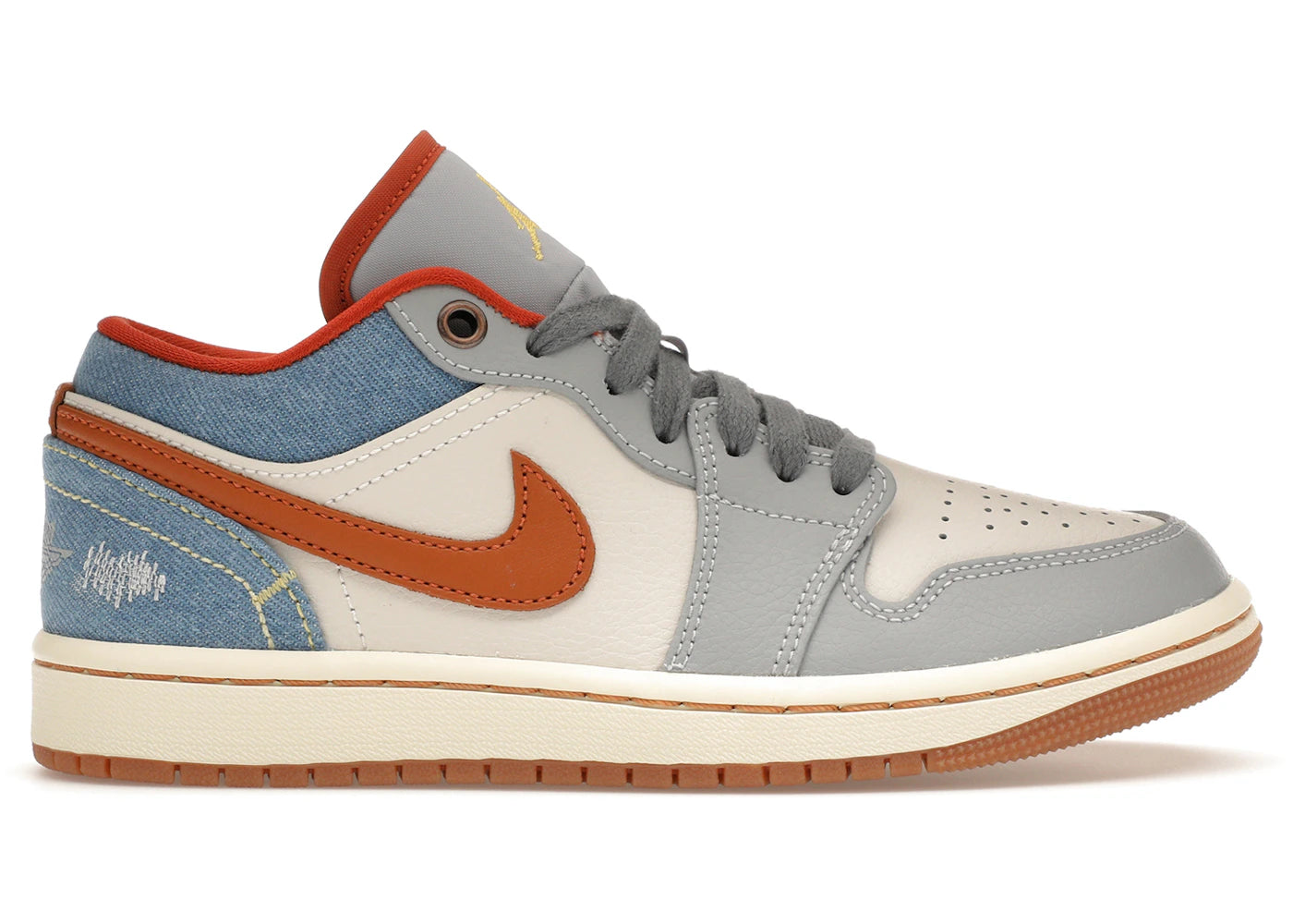 Jordan 1 Low-Phantom Denim (Women's)