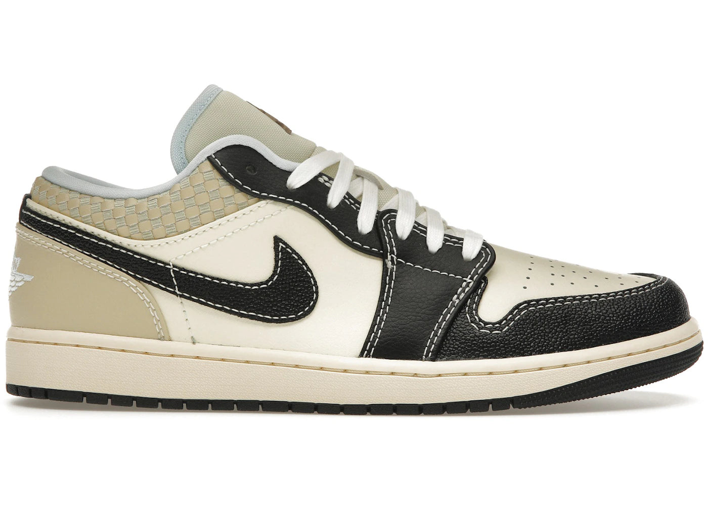 Jordan 1 Low SE-Coconut Milk Black Muslin