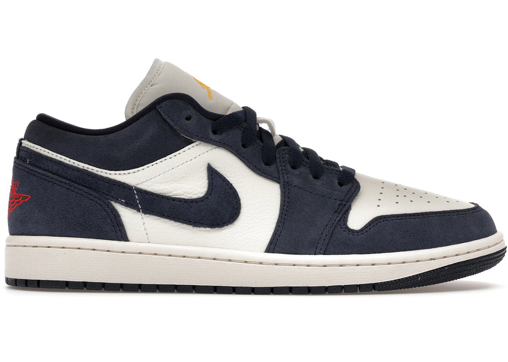 Jordan 1 Low SE Obsidian Suede