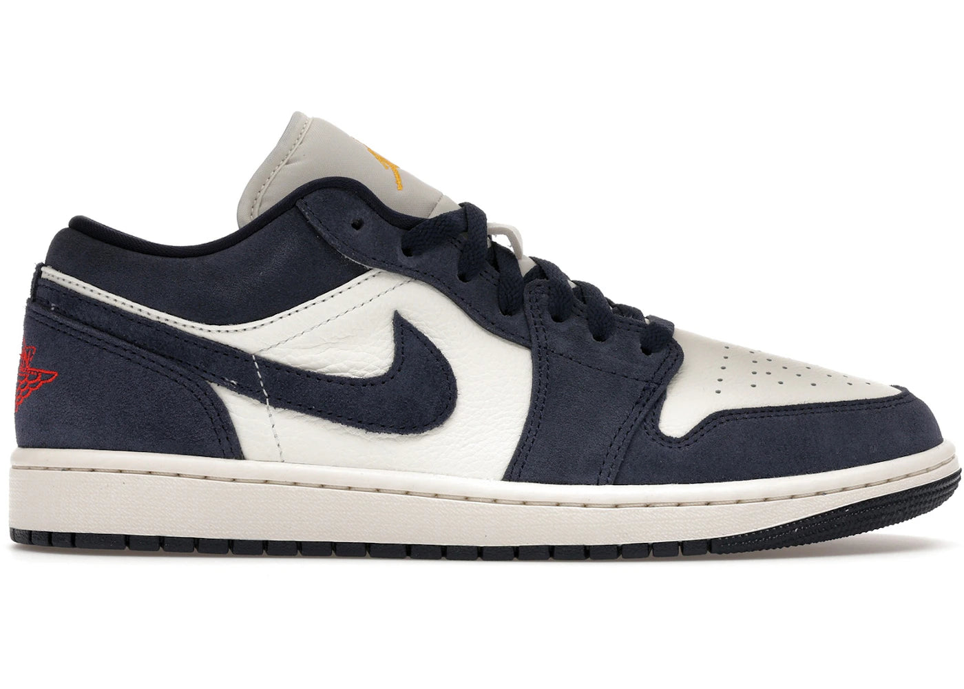 Jordan 1 Low SE Obsidian Suede