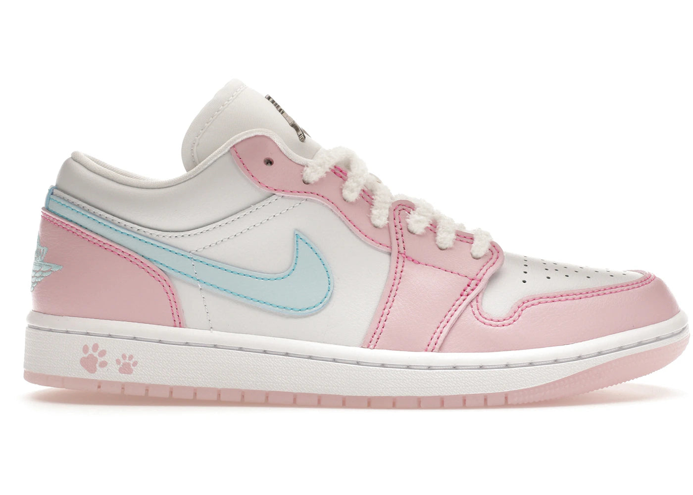 Jordan 1 Low SE-Paw Print Pink Foam (Women's)