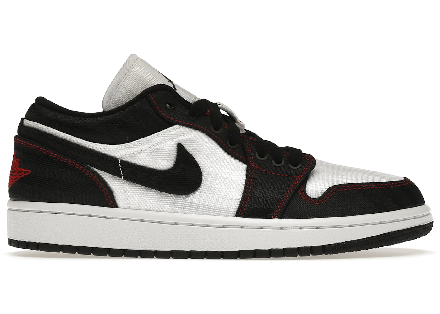 Jordan 1 Low SE Utility - Blanc Noir Rouge Gym (Femme)