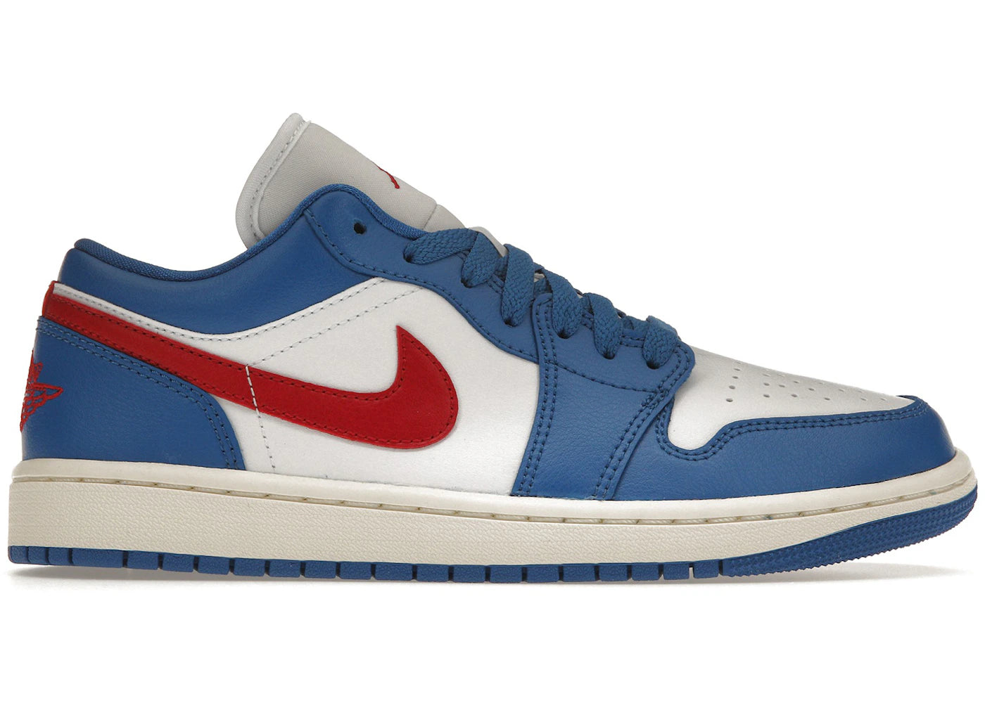 Jordan 1 Low-Sport Blue Gym Red (Women's)