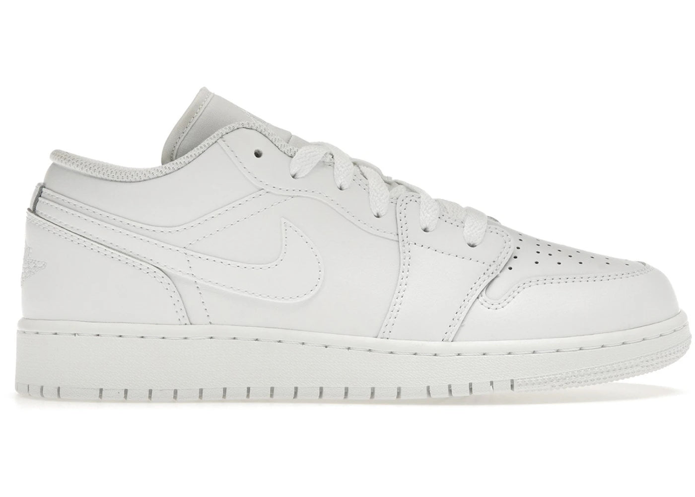 Jordan 1 Low-Triple White (2023) (GS)