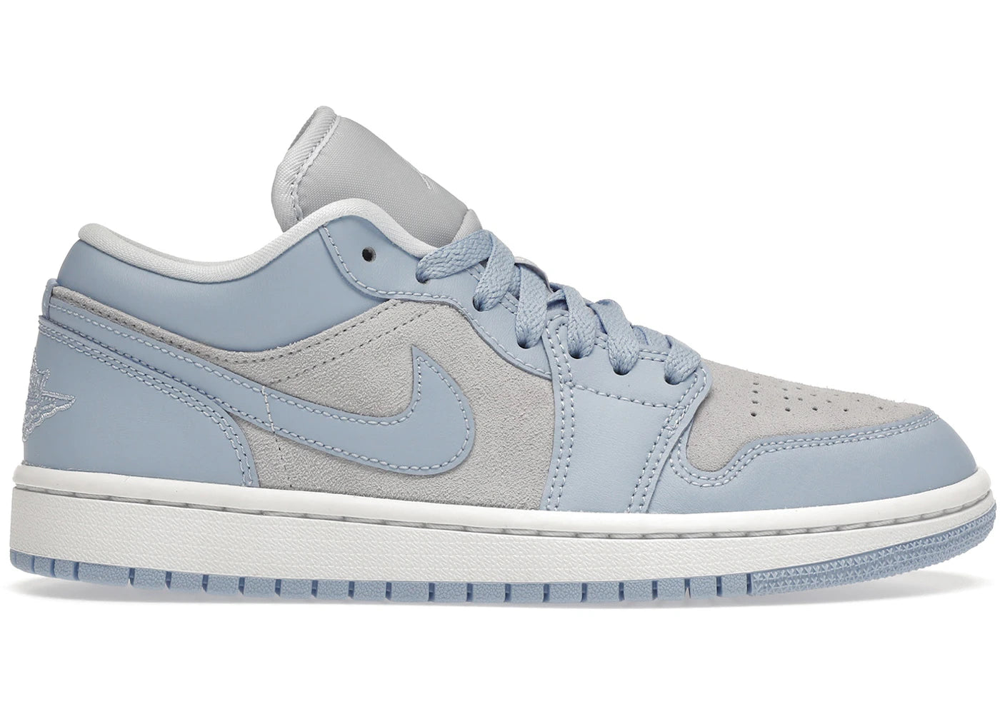 Jordan 1 Low-Football Grey Aluminum (Women's)