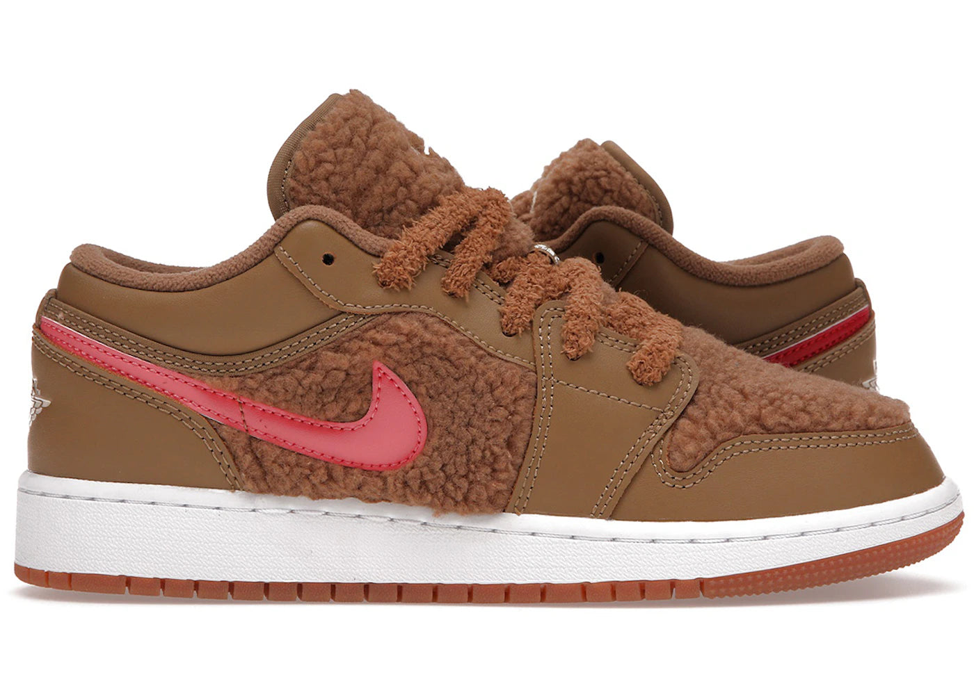 Jordan 1 Low Utility-Teddy Bear (GS)