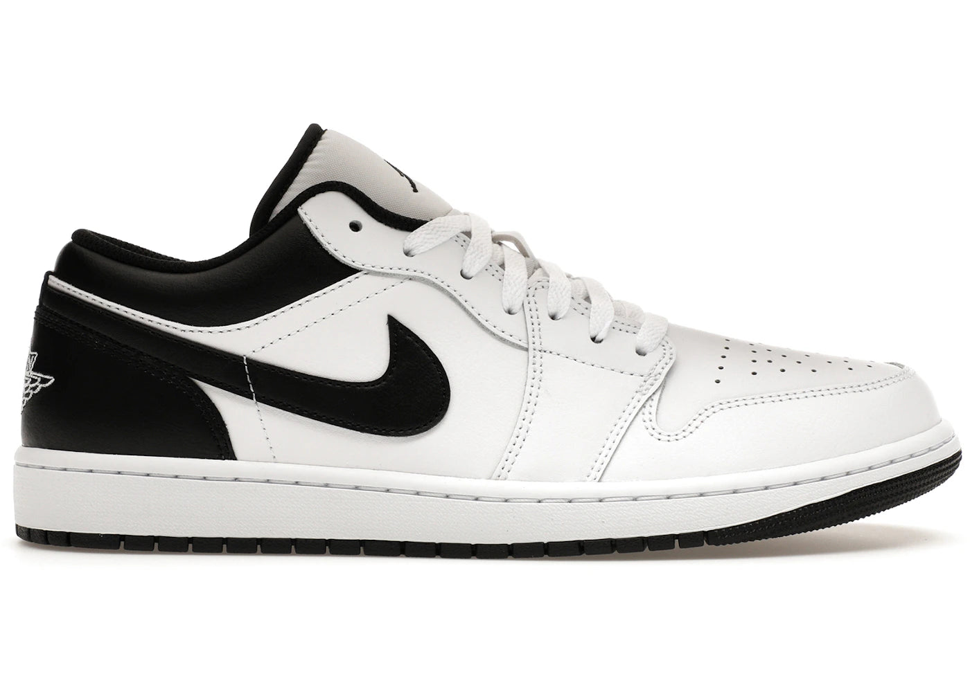 Jordan 1 Low-White Black