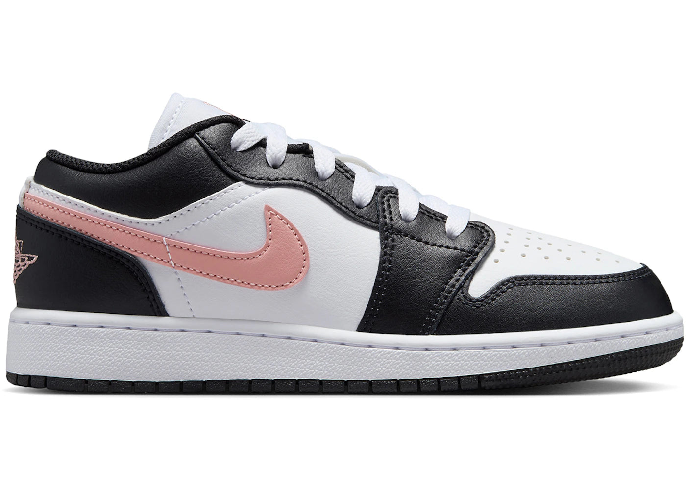 Jordan 1 Low-White Black Rust Pink (GS)