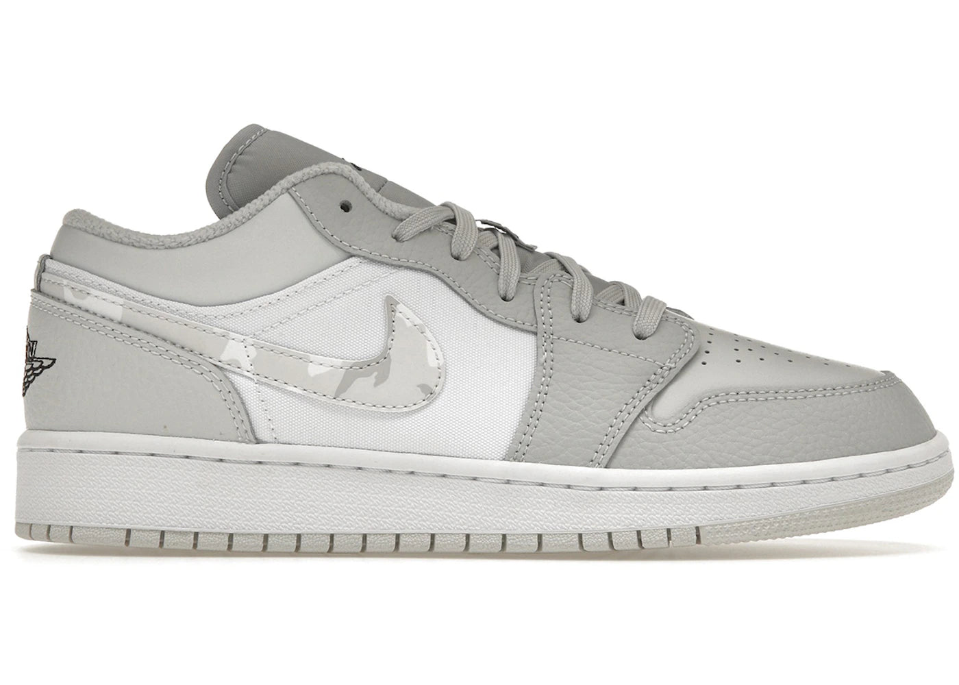 Jordan 1 Low-White Camo (GS)