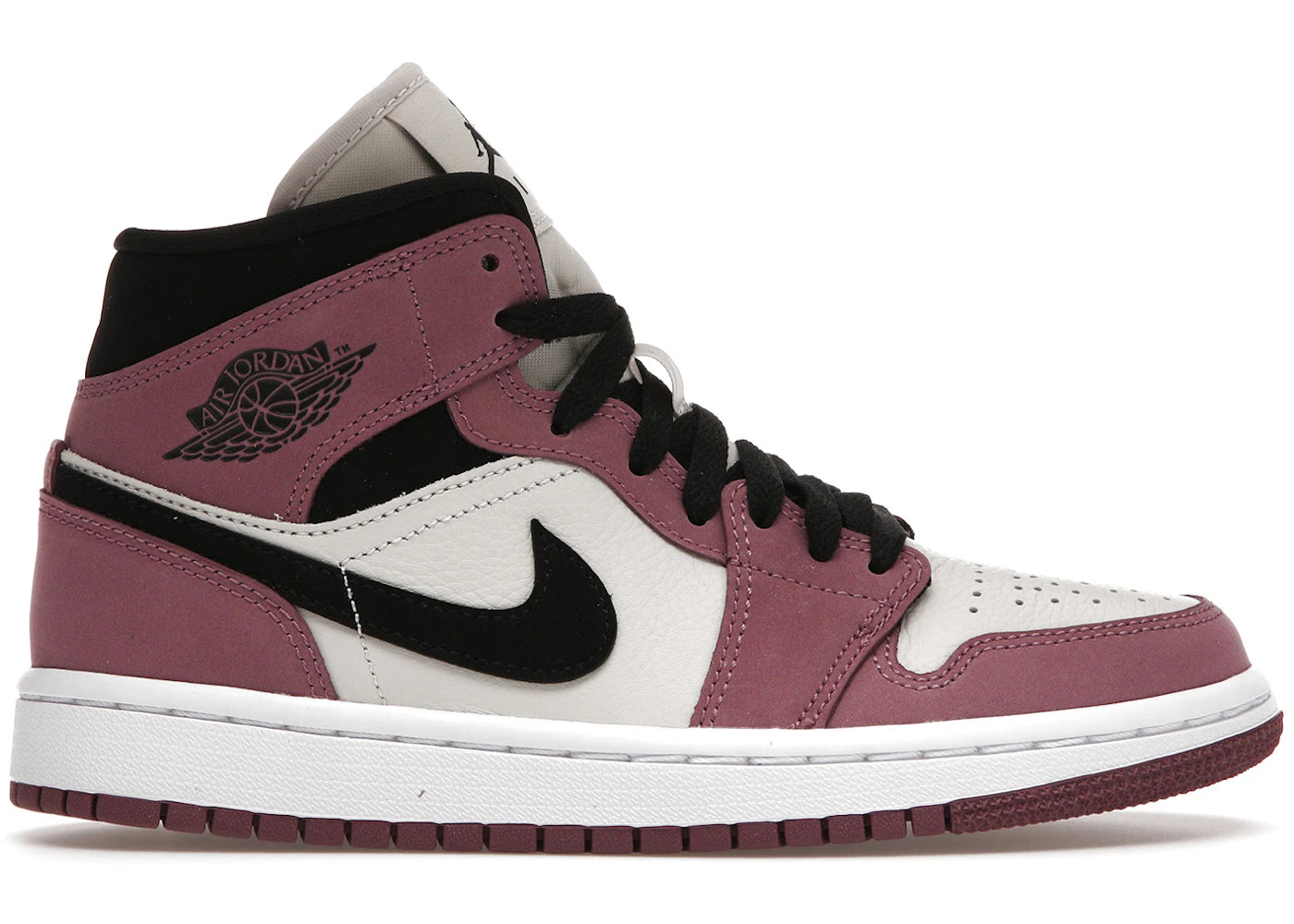 Jordan 1 Mid SE-Light Mulberry (Women's)